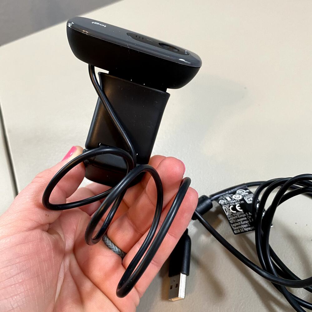 Logitech HD Webcam 720p logi V-U0018 Built In Microphone USB Computer Camera - Picture 5 of 8